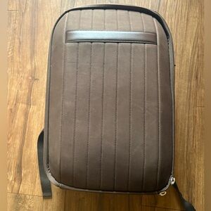 Authentic Carl Friedrik 72HR Backpack- Nubuck, Chocolate